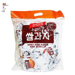 크리스피 허니눈꽃 쌀과자 920g/맥주안주/간식/스낵/T