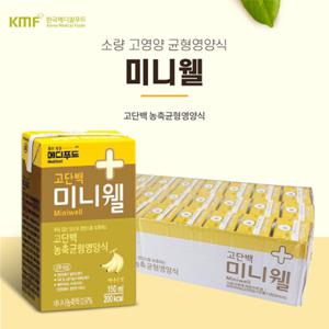 메디푸드 고단백 미니웰 바나나맛 150ml 24개