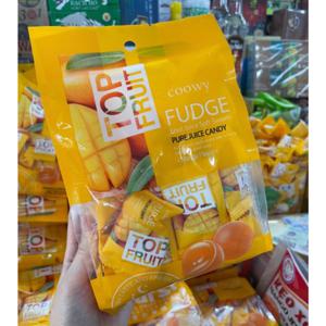 해외) 베트남 TOP FRUIT 탑젤리 망고 mango 과일 젤리 320g x 6개 오리지널 COOWY FUDGE /체리쉬 탑프루트