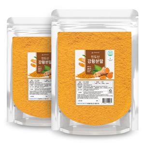 강황가루 1kg  백세식품 강황분말 500g x 2개 인도산 HACCP 인증