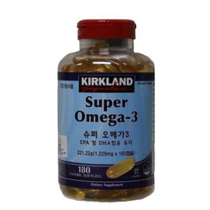 커클랜드 수퍼 오메가3 180정 Kirkland Super Omega3