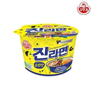 오뚜기 오뚜기 진라면 순한맛 큰컵 110g 12개