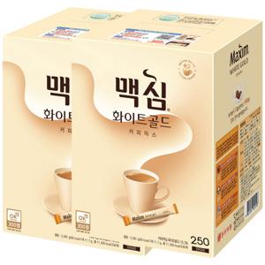 맥심화이트골드커피믹스500T (250T x2개)