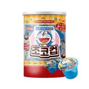 도라에몽 초코컵 50개입 550g  대용량 간식용 초콜릿 과자