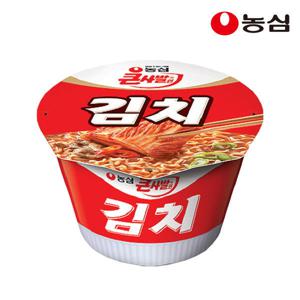 농심 김치큰사발 컵라면 112g 16개