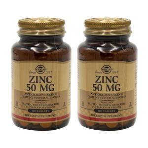 (오플닷컴) 2개 아연 징크 Zinc 50 mg 100 타블렛 Solgar 빠른직구