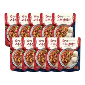 하프클럽/CJ제일제당백설 덮밥소스 고추잡채 140g x10개