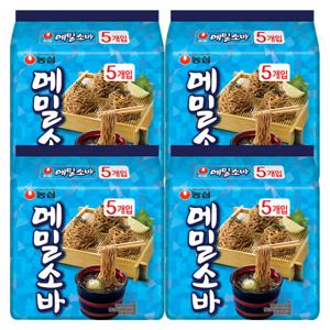 농심 메밀소바 127g X 20봉