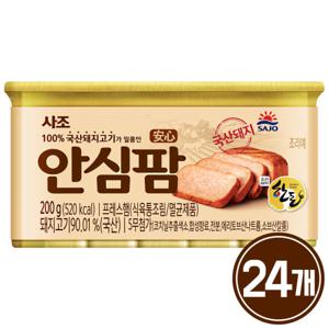 사조 안심팜 200g x 24개 / 햄통조림