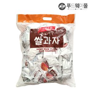 크리스피 허니눈꽃 쌀과자 920g 개별포장 대용량