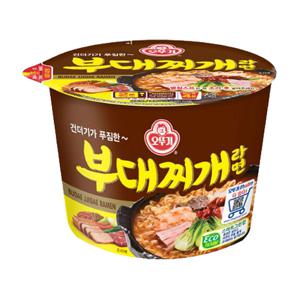 오뚜기 부대찌개라면 큰컵 115g X 12개