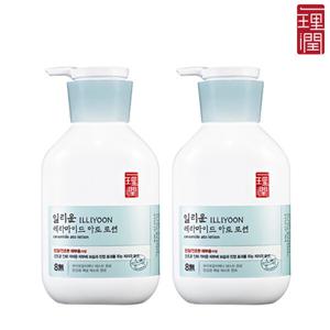 일리윤 세라마이드 아토 로션 350ml x2 무향 민감성 저자극 고보습