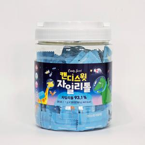 캔디스윗 자일리톨 무설탕 사탕 캔디 (1gX180정) 180g 아기 어린이 자일리톨