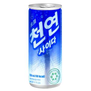 천연사이다 250ml 30캔/음료수/캔음료/탄산음료