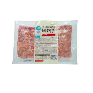 청정원 베이컨 1kg / 고소하고 바삭한 베이컨 베이컨말이