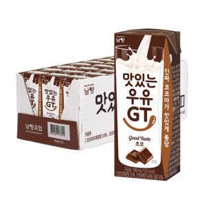 맛있는우유GT  초코우유 180ml 24팩