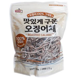 마마스초이스 맛있게 구운 오징어채 250g 275g  용량UP