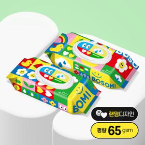 보솜이 펀앤플레이 물티슈 30매 15팩 ( 슬림캡 ) 아기물티슈 (65g)