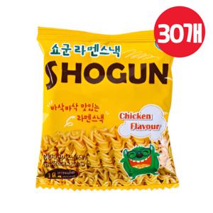 쇼군 라멘스낵 치킨맛 18g X 30개