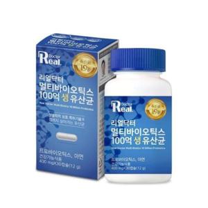 리얼닥터 리얼닥터 멀티바이오틱스 100억 생 유산균 400mg 30캡슐