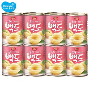 동원 FB 동원 복숭아 백도 400g x 8캔