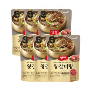 동원 양반 수라 왕갈비탕 460G 6개