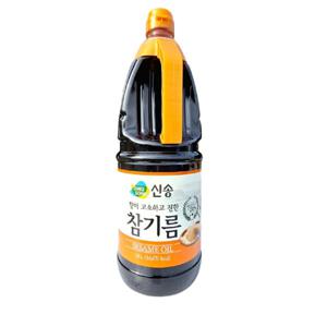 신송 참기름 1.8L / 고소한 / 비빔밥 / 대용량