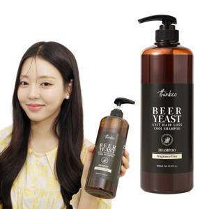 맥주효모 탈모 증상 완화 쿨 샴푸 1000ml 무향