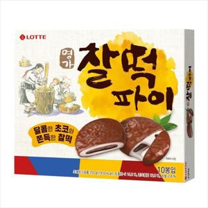 롯데 명가 찰떡파이 350g (2개구매시할인x넉넉한 유통기한)