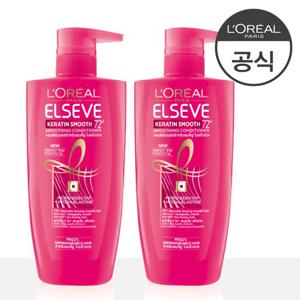 [로레알] [2개] 케라틴 스무드 퍼펙팅 컨디셔너 410ml