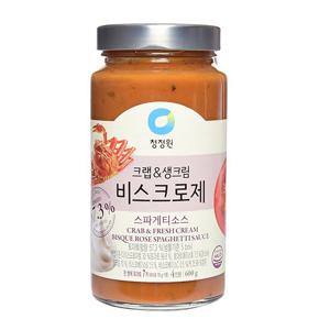 청정원 비스크 로제 스파게티소스600g