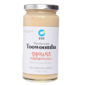 청정원 머쉬룸투움바 파스타소스350g+면250g