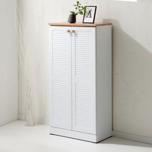 파로마 솔트 화이트 갤러리 600 중형 신발장 mct152