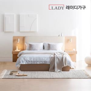 [BEST] 모노 가죽 LED 수납 침대 Q_80T 필로우탑