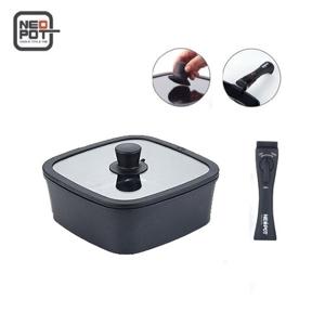 네오팟 IH 사각 멀티핸들 세라믹팬 단품세트(24냄비)