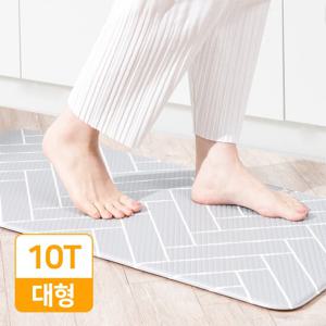 홈앤미 PVC 주방 욕실 현관 매트 발매트 10T 대