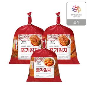 종가 종가집 포기김치 900g*2 + 총각김치 850g