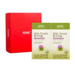 [지앤씨][GNC] 밀크씨슬 세트 (650mg x 60캡슐 x 2개 / 4개월분