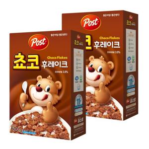 포스트 초코후레이크 600g x2개