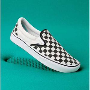 반스 VN0A3WMDVO4 VANS 컴피쿠시 체커보드 슬립온 ComfyCush SLIP ON  체크 남여공용 캔버스 스니커즈