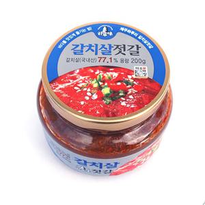 제주 하루미 갈치살 젓갈 전통 밥반찬 200g