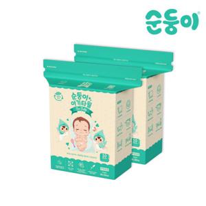 순둥이 일회용 아기타월 10매 2팩