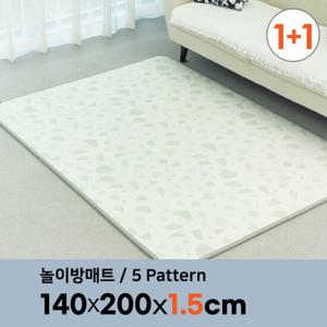 삼바텍 1 +1 말랑 PVC 놀이방 매트 대형 140 x 200cm