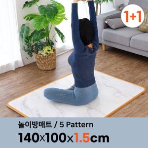 삼바텍 1 +1 말랑 PVC 놀이방 매트 소형 140 x 100cm