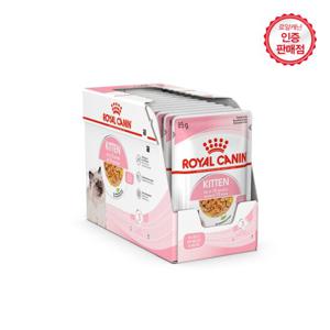 로얄캐닌 젤리 파우치 키튼 인스팅티브 85g X 12P