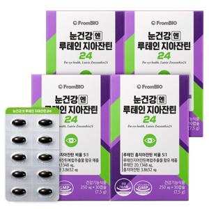 프롬바이오 눈건강엔 루테인지아잔틴24 30정x4박스/4개월