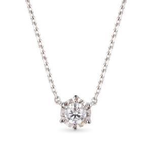 [도로시] 14k 일루전 랩 다이아몬드 6프롱 목걸이_3부 한미