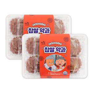 [임박특가/무료배송] 검정고무신 찹쌀약과 400g x 2개