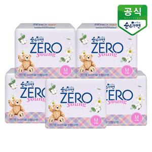 순수한면 생리대 제로 영 중형 16P x 5팩