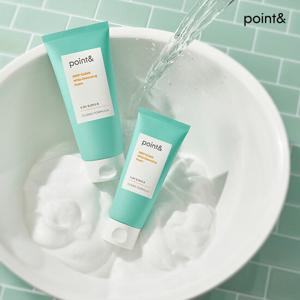 [포인트앤] point& 딥클린 휩 클렌징 폼 200g X 2개